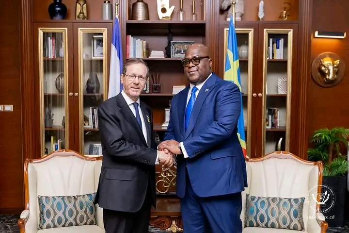 RDC–Israël : Tshisekedi et Herzog unissent leurs visions pour un partenariat stratégique renforcé.