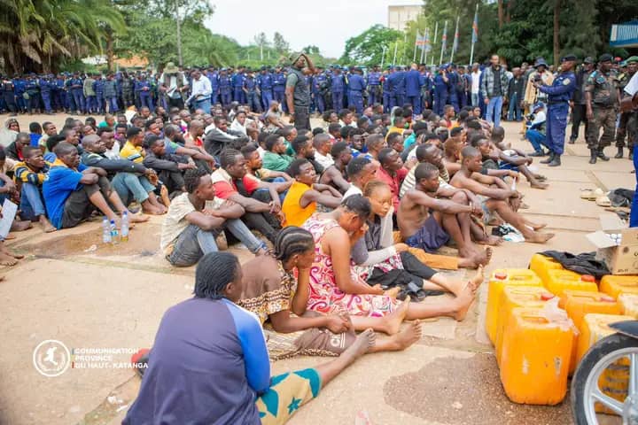 Haut-Katanga : Plus de 300 interpellations dans une vaste opération de sécurisation à Lubumbashi