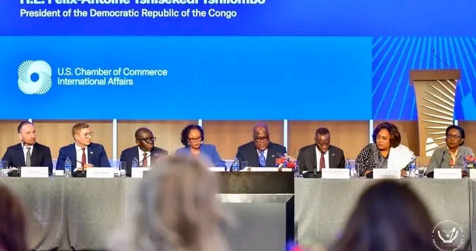 Washington : Félix Tshisekedi affirme que la RDC est prête pour les affaires