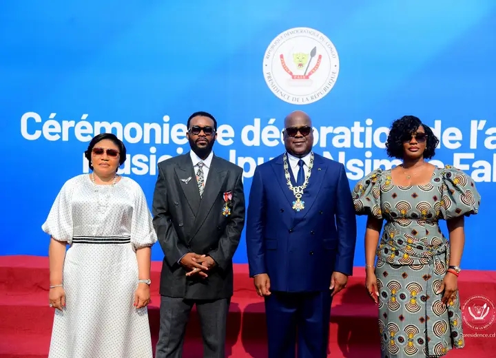 À la Cité de l’Union africaine, Félix Tshisekedi célèbre le rayonnement de Fally Ipupa